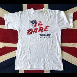 SUPER RARE  D.A.R.E PROGRAM T-SHIRT